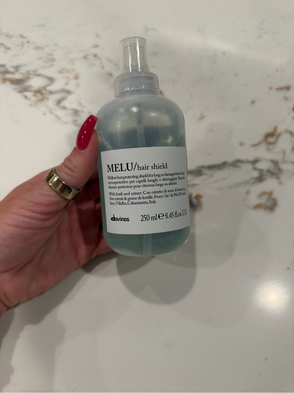 Davines MELU Hair Shield Heat Protectant Spray